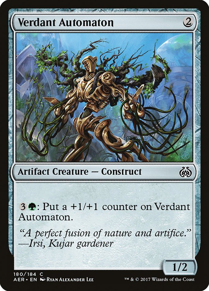 Verdant Automaton [Aether Revolt] - The Mythic Store | 24h Order Processing