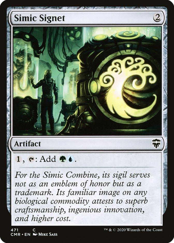Simic Signet [Commander Legends] - The Mythic Store | 24h Order Processing