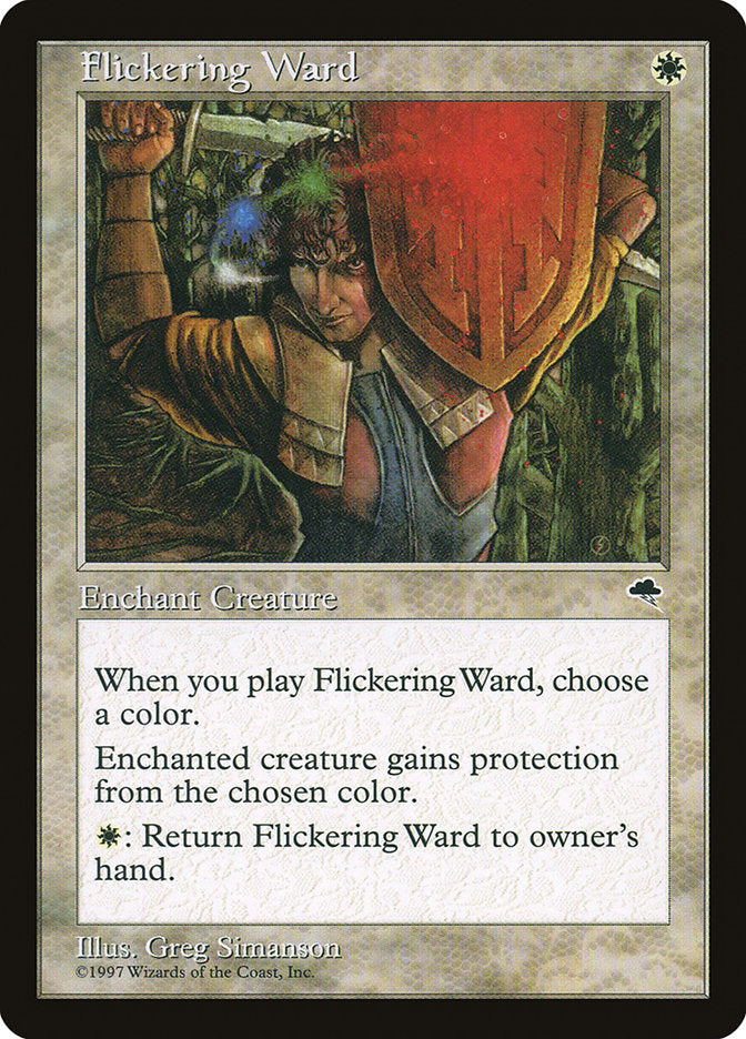 Flickering Ward [Tempest] - The Mythic Store | 24h Order Processing