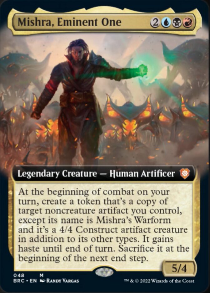 Mishra, Eminent One (Extended Art) [The Brothers' War Commander] - The Mythic Store | 24h Order Processing