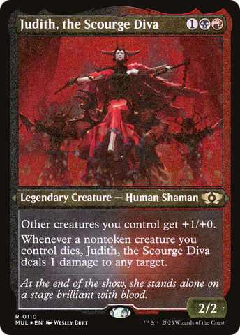 Judith, the Scourge Diva (Foil Etched) [Multiverse Legends] - The Mythic Store | 24h Order Processing