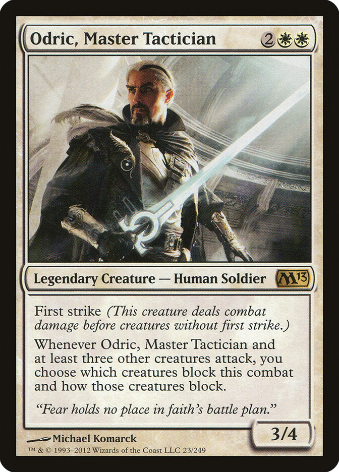 Odric, Master Tactician [Magic 2013] - The Mythic Store | 24h Order Processing