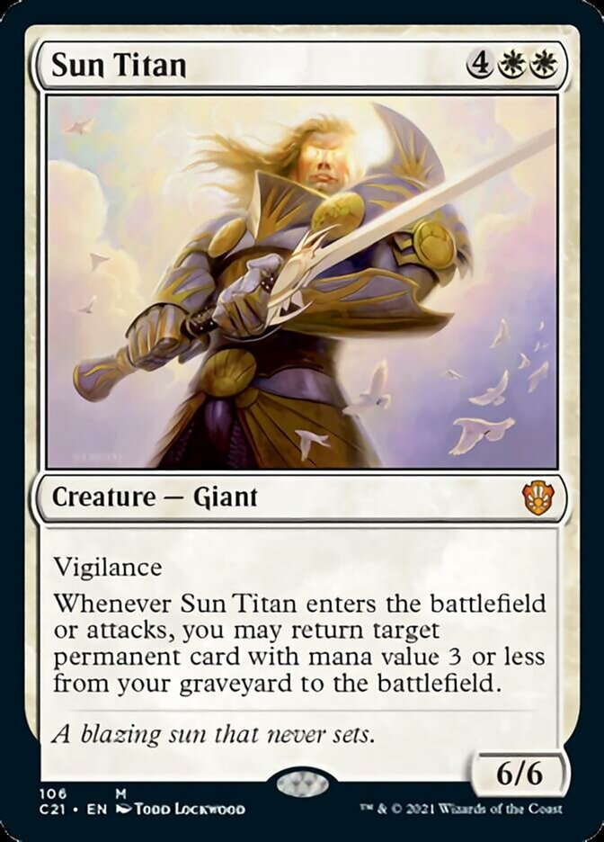 Sun Titan [Commander 2021] - The Mythic Store | 24h Order Processing