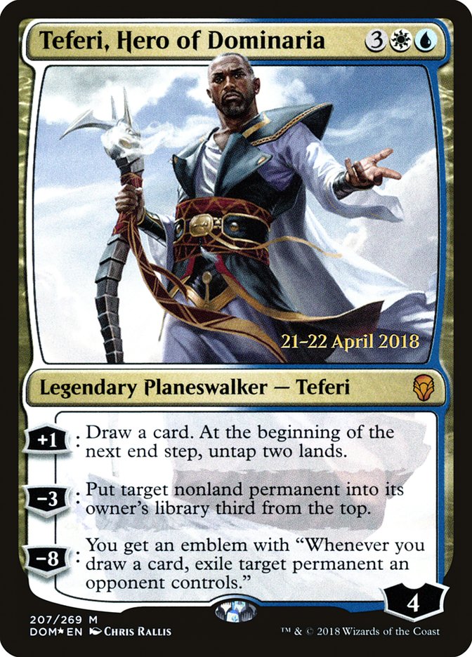 Teferi, Hero of Dominaria [Dominaria Prerelease Promos] - The Mythic Store | 24h Order Processing