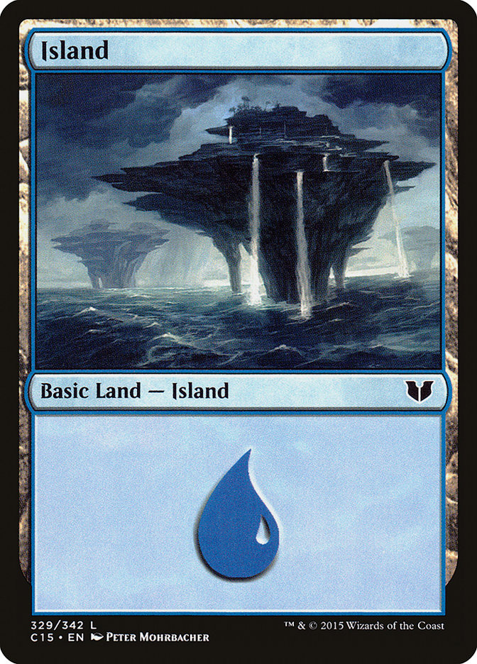Island (329) [Commander 2015] - The Mythic Store | 24h Order Processing