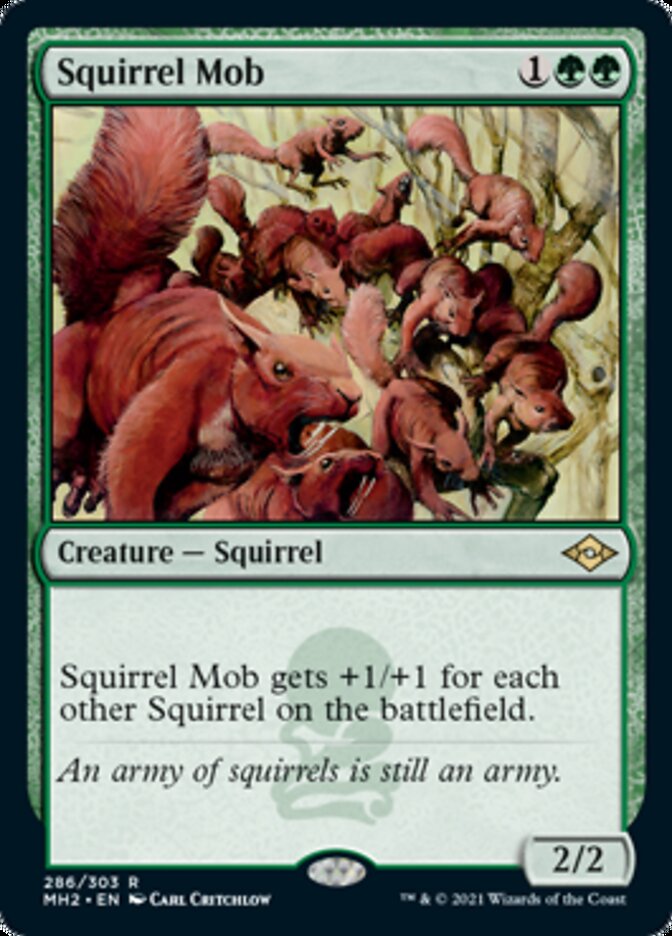 Squirrel Mob (Foil Etched) [Modern Horizons 2] - The Mythic Store | 24h Order Processing