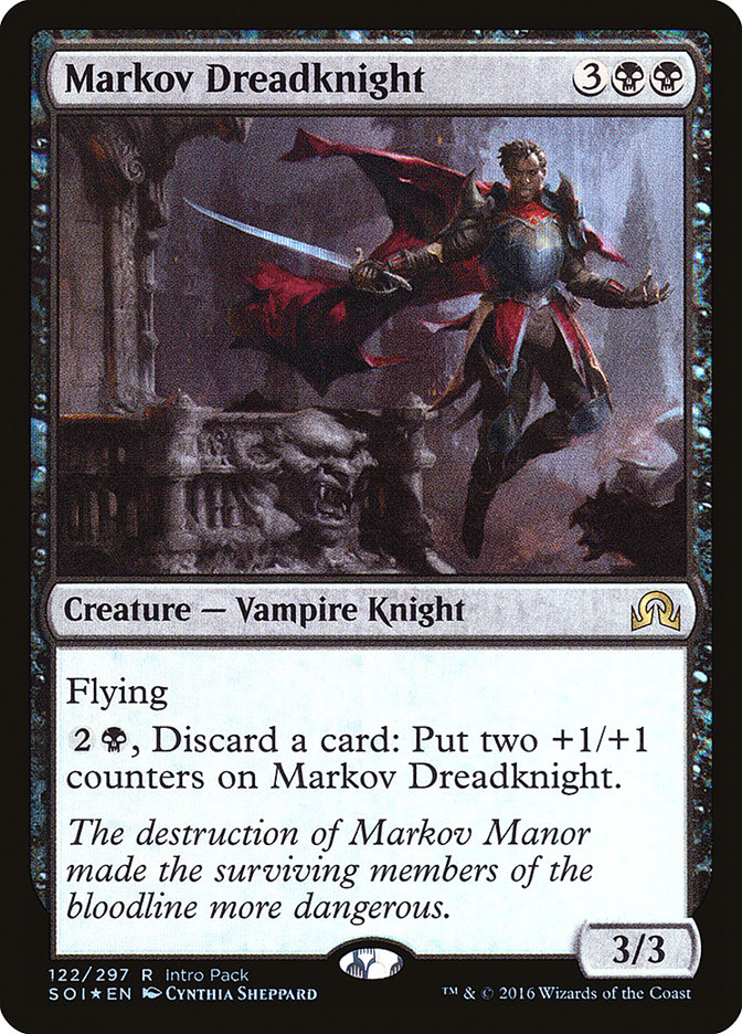 Markov Dreadknight (Intro Pack) [Shadows over Innistrad Promos] - The Mythic Store | 24h Order Processing