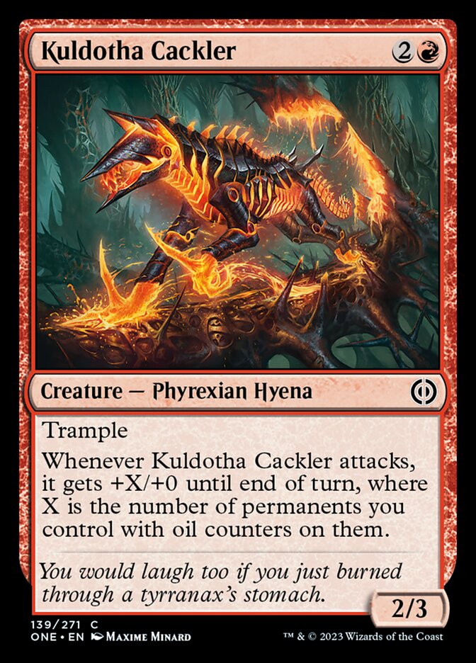 Kuldotha Cackler [Phyrexia: All Will Be One] - The Mythic Store | 24h Order Processing