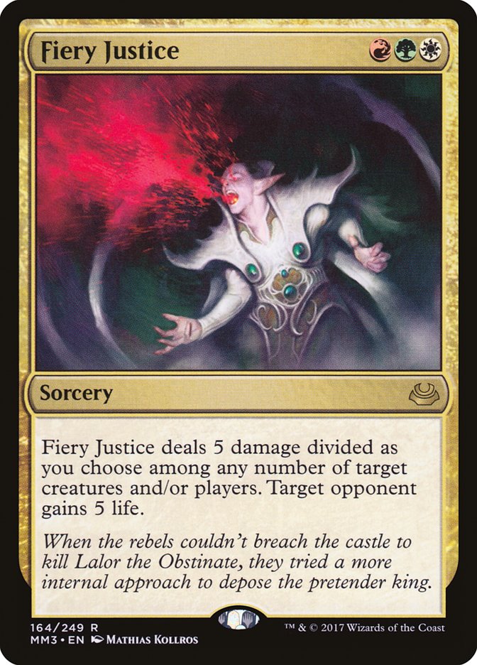 Fiery Justice [Modern Masters 2017] - The Mythic Store | 24h Order Processing