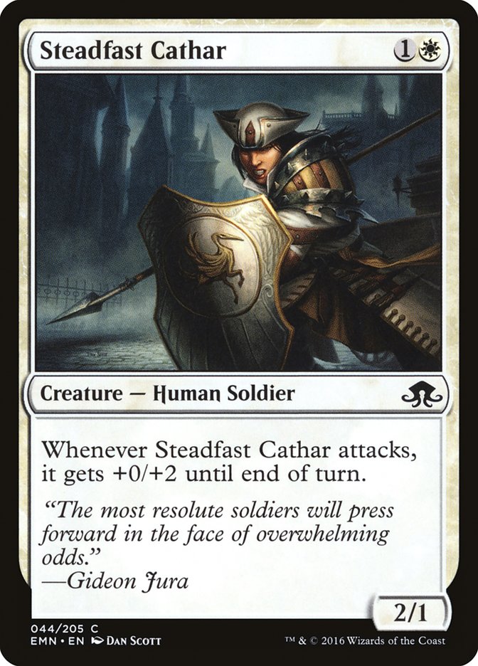 Steadfast Cathar [Eldritch Moon] - The Mythic Store | 24h Order Processing