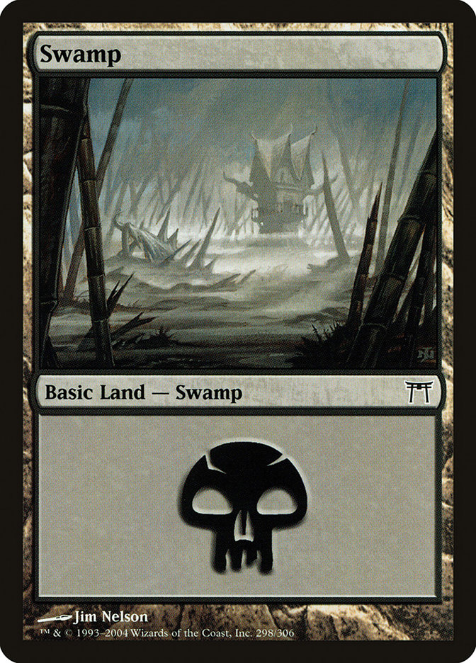 Swamp (298) [Champions of Kamigawa] - The Mythic Store | 24h Order Processing
