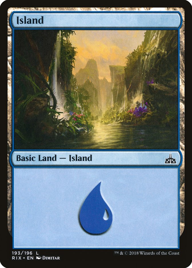 Island (193) [Rivals of Ixalan] - The Mythic Store | 24h Order Processing