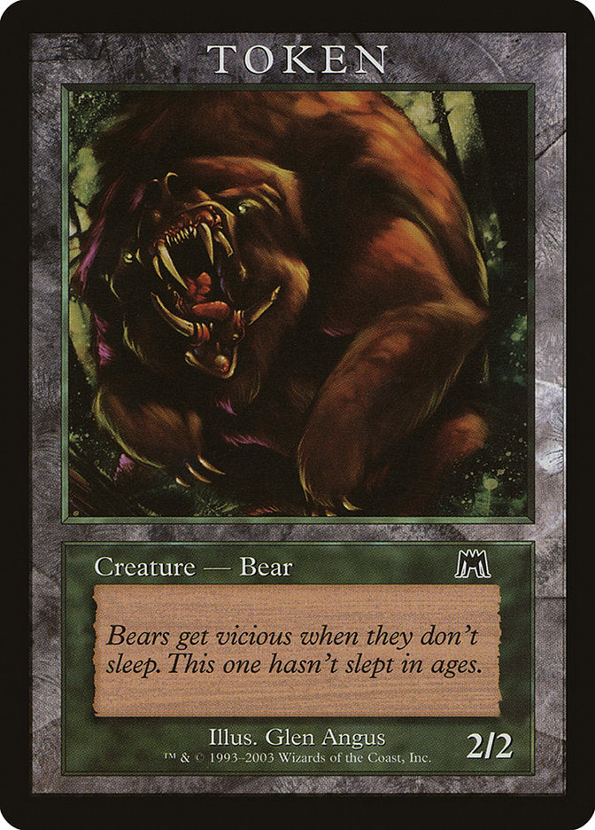 Bear Token [Magic Player Rewards 2003] - The Mythic Store | 24h Order Processing