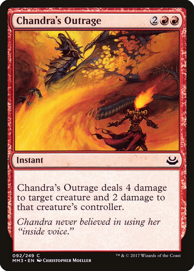 Chandra's Outrage [Modern Masters 2017] - The Mythic Store | 24h Order Processing