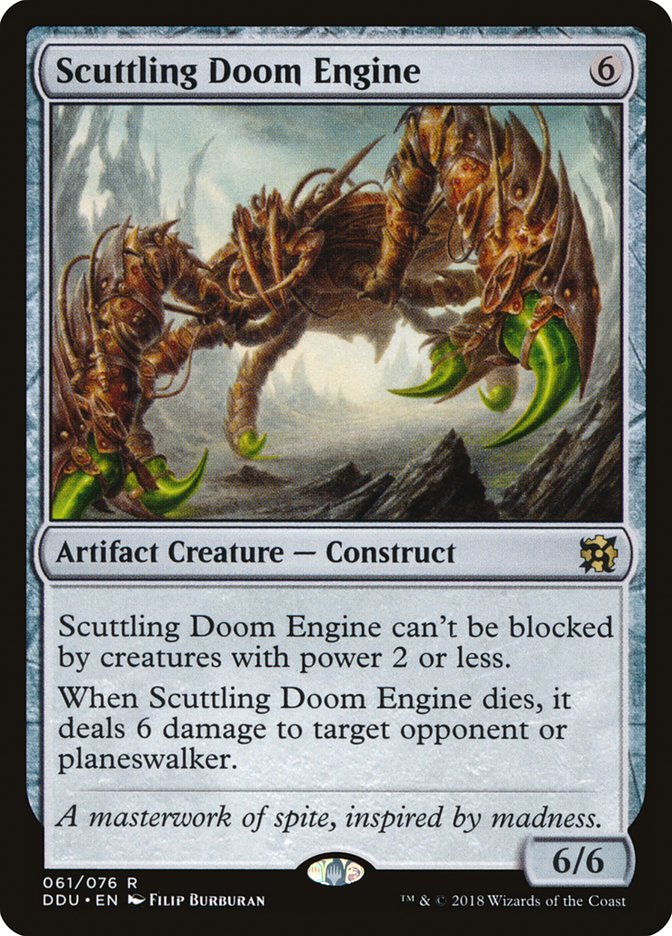 Scuttling Doom Engine [Duel Decks: Elves vs. Inventors] - The Mythic Store | 24h Order Processing