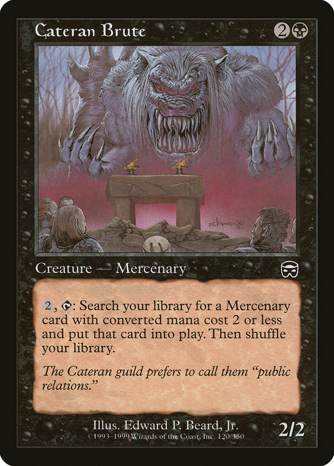 Cateran Brute [Mercadian Masques] - The Mythic Store | 24h Order Processing