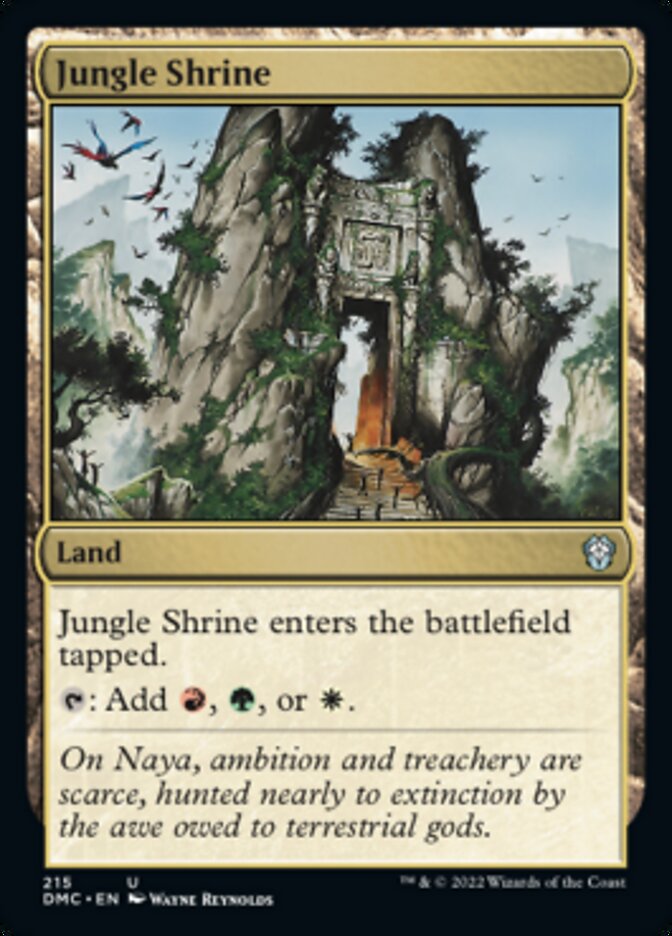 Jungle Shrine [Dominaria United Commander] - The Mythic Store | 24h Order Processing