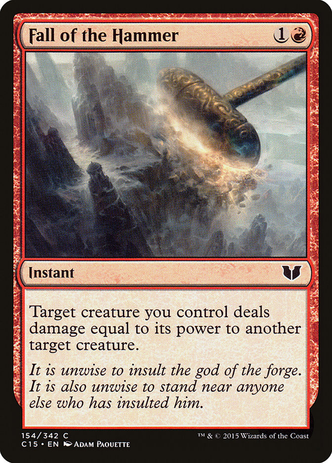 Fall of the Hammer [Commander 2015] - The Mythic Store | 24h Order Processing