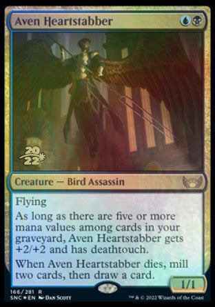 Aven Heartstabber [Streets of New Capenna Prerelease Promos] - The Mythic Store | 24h Order Processing