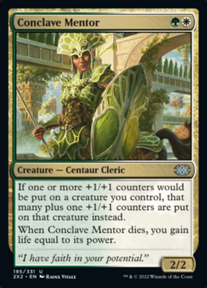 Conclave Mentor [Double Masters 2022] - The Mythic Store | 24h Order Processing