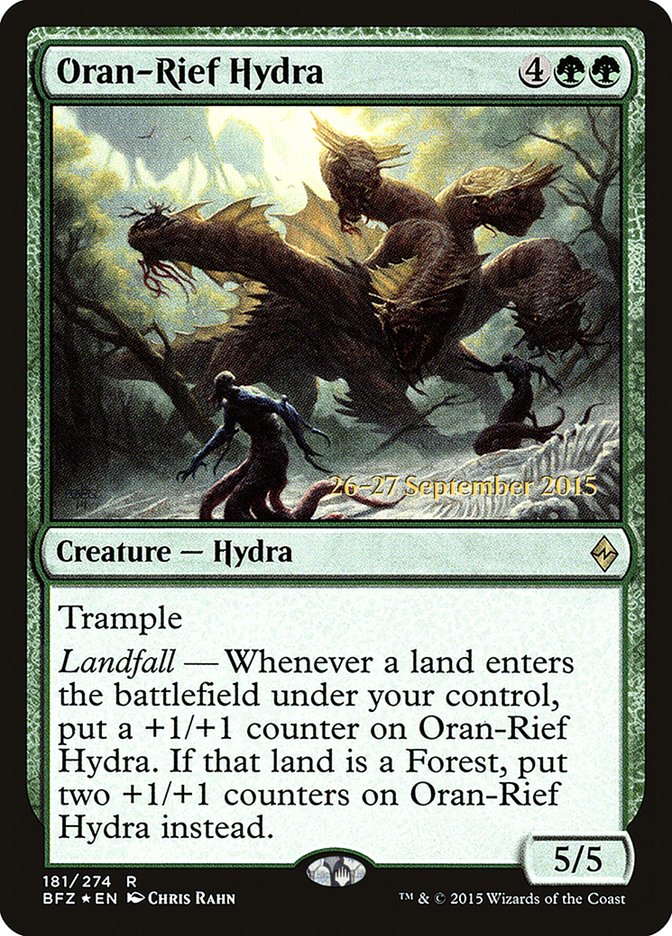 Oran-Rief Hydra [Battle for Zendikar Prerelease Promos] - The Mythic Store | 24h Order Processing