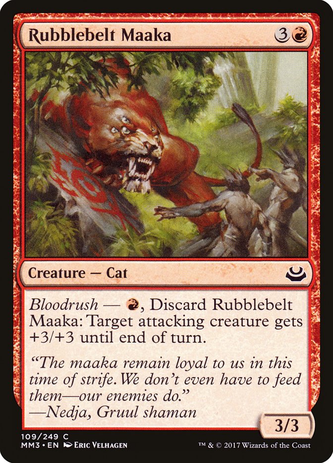 Rubblebelt Maaka [Modern Masters 2017] - The Mythic Store | 24h Order Processing