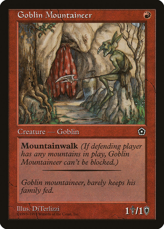 Goblin Mountaineer [Portal Second Age] - The Mythic Store | 24h Order Processing