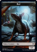 Rat // Food (15) Double-Sided Token [Throne of Eldraine Tokens] - The Mythic Store | 24h Order Processing
