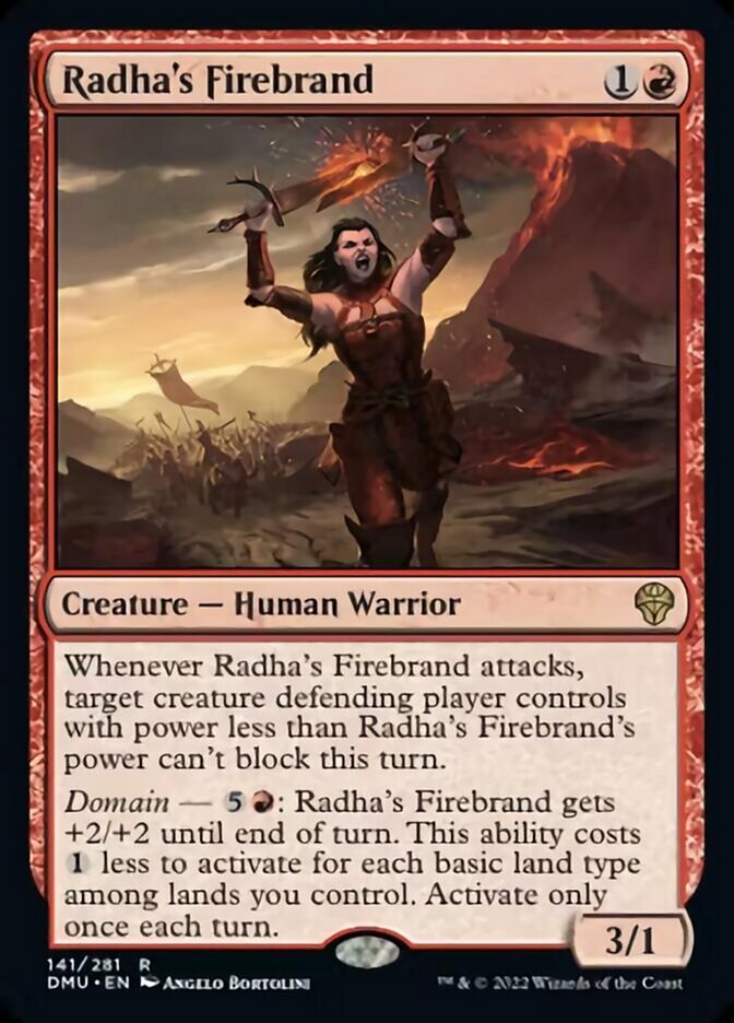 Radha's Firebrand [Dominaria United] - The Mythic Store | 24h Order Processing