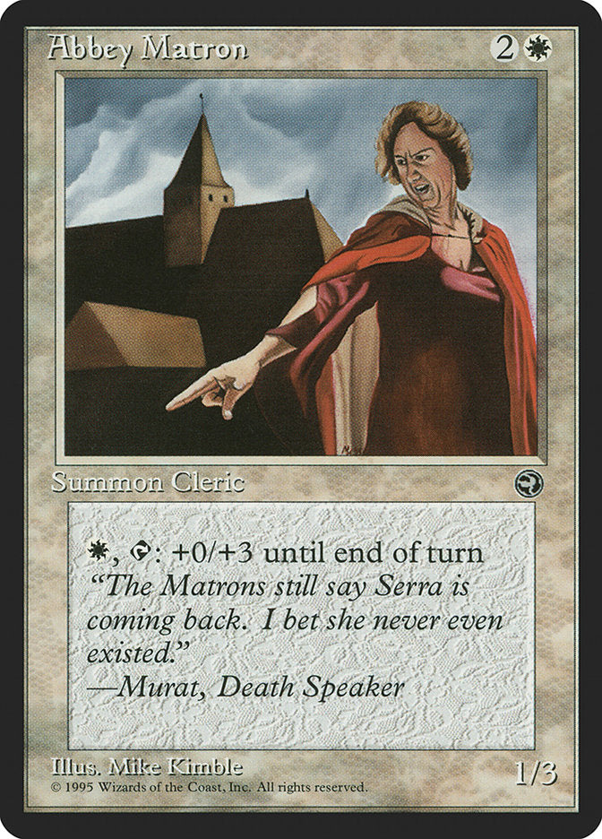 Abbey Matron (Murat Flavor Text) [Homelands] - The Mythic Store | 24h Order Processing