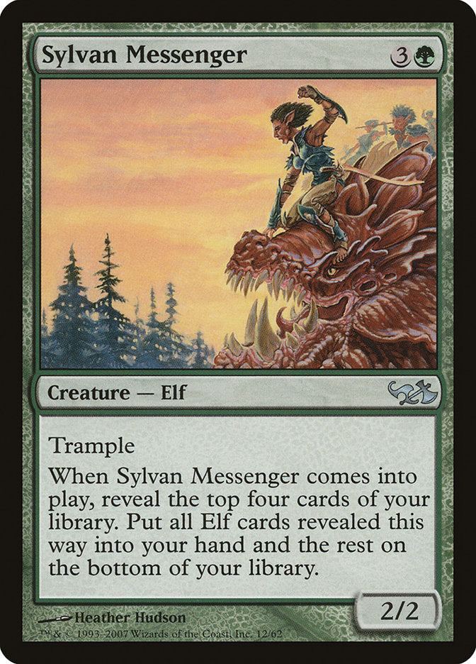 Sylvan Messenger [Duel Decks: Elves vs. Goblins] - The Mythic Store | 24h Order Processing