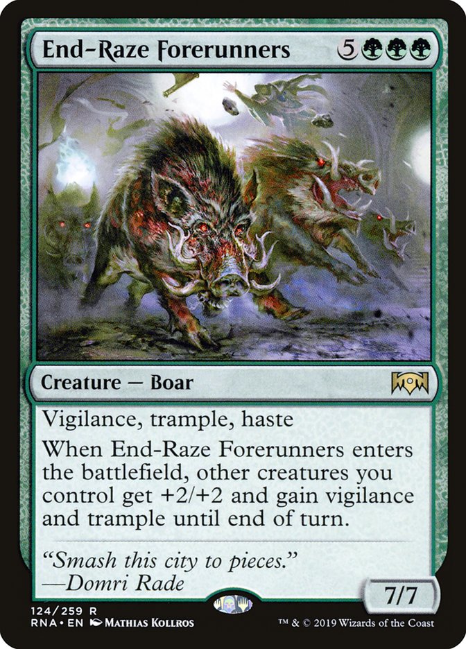 End-Raze Forerunners [Ravnica Allegiance] - The Mythic Store | 24h Order Processing