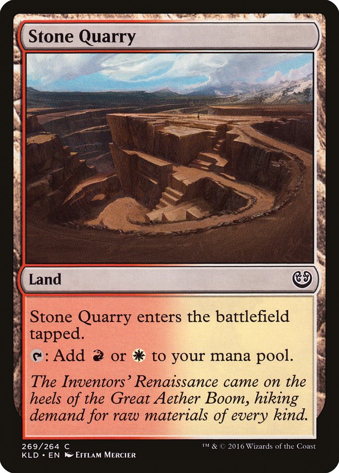 Stone Quarry [Kaladesh] - The Mythic Store | 24h Order Processing