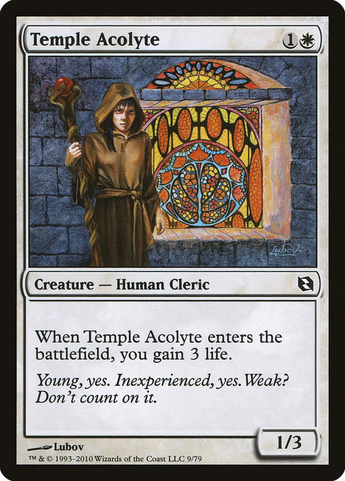 Temple Acolyte [Duel Decks: Elspeth vs. Tezzeret] - The Mythic Store | 24h Order Processing