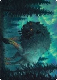 Sarulf, Realm Eater Art Card [Kaldheim Art Series] - The Mythic Store | 24h Order Processing