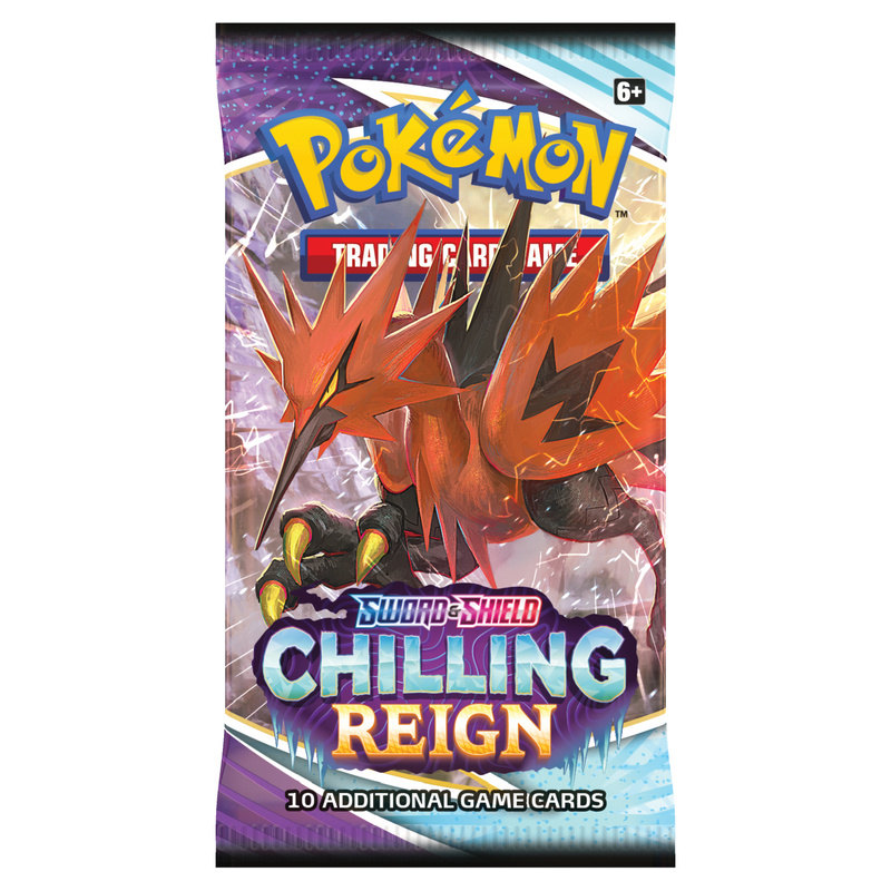 Pokemon Chilling Reign Booster Pack - The Mythic Store | 24h Order Processing