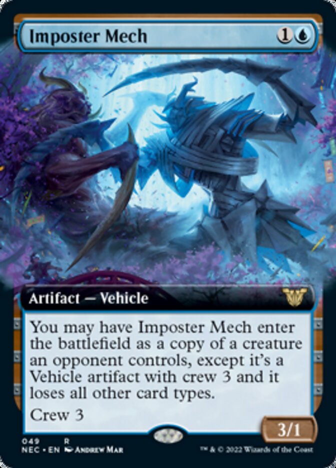Imposter Mech (Extended Art) [Kamigawa: Neon Dynasty Commander] - The Mythic Store | 24h Order Processing