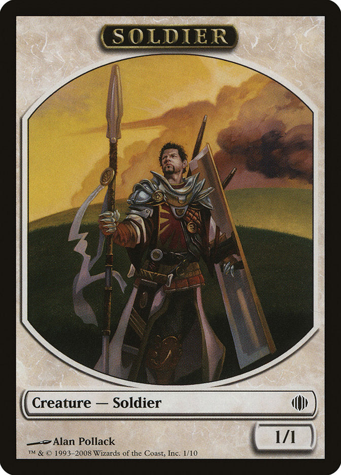 Soldier Token [Shards of Alara Tokens] - The Mythic Store | 24h Order Processing