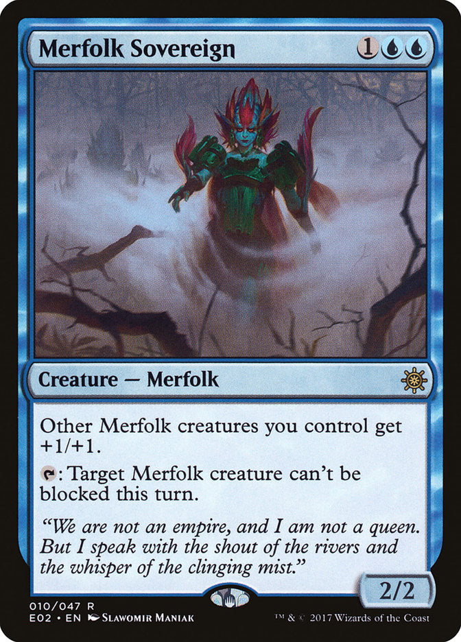 Merfolk Sovereign [Explorers of Ixalan] - The Mythic Store | 24h Order Processing