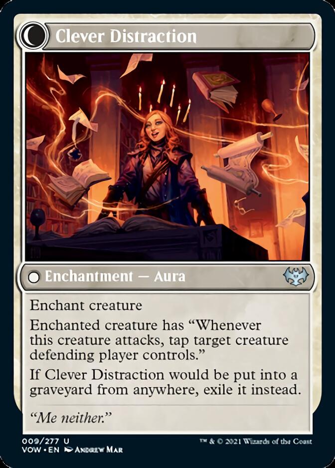 Distracting Geist // Clever Distraction [Innistrad: Crimson Vow] - The Mythic Store | 24h Order Processing