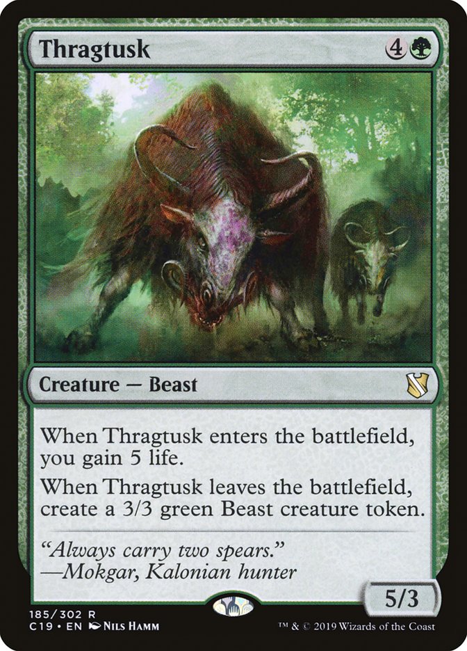 Thragtusk [Commander 2019] - The Mythic Store | 24h Order Processing