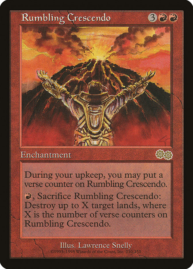 Rumbling Crescendo [Urza's Saga] - The Mythic Store | 24h Order Processing