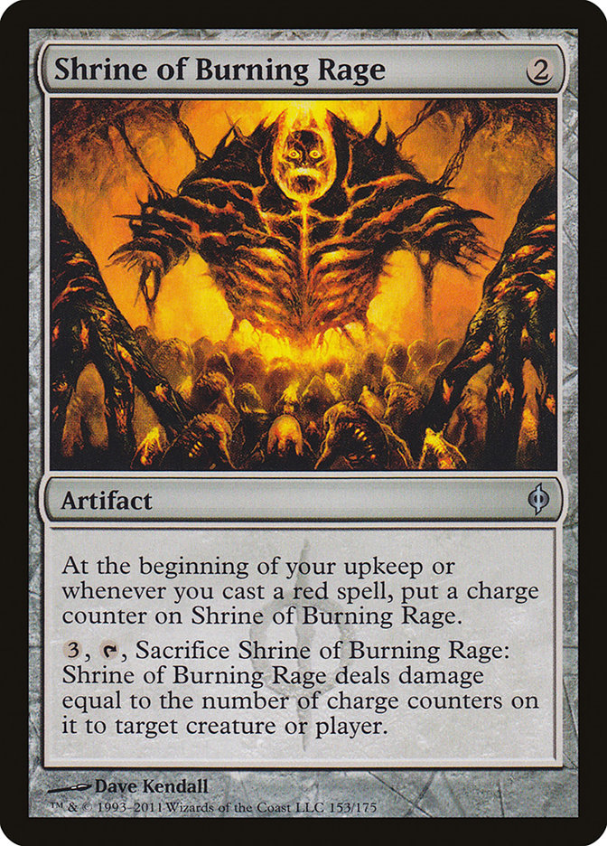 Shrine of Burning Rage [New Phyrexia] - The Mythic Store | 24h Order Processing