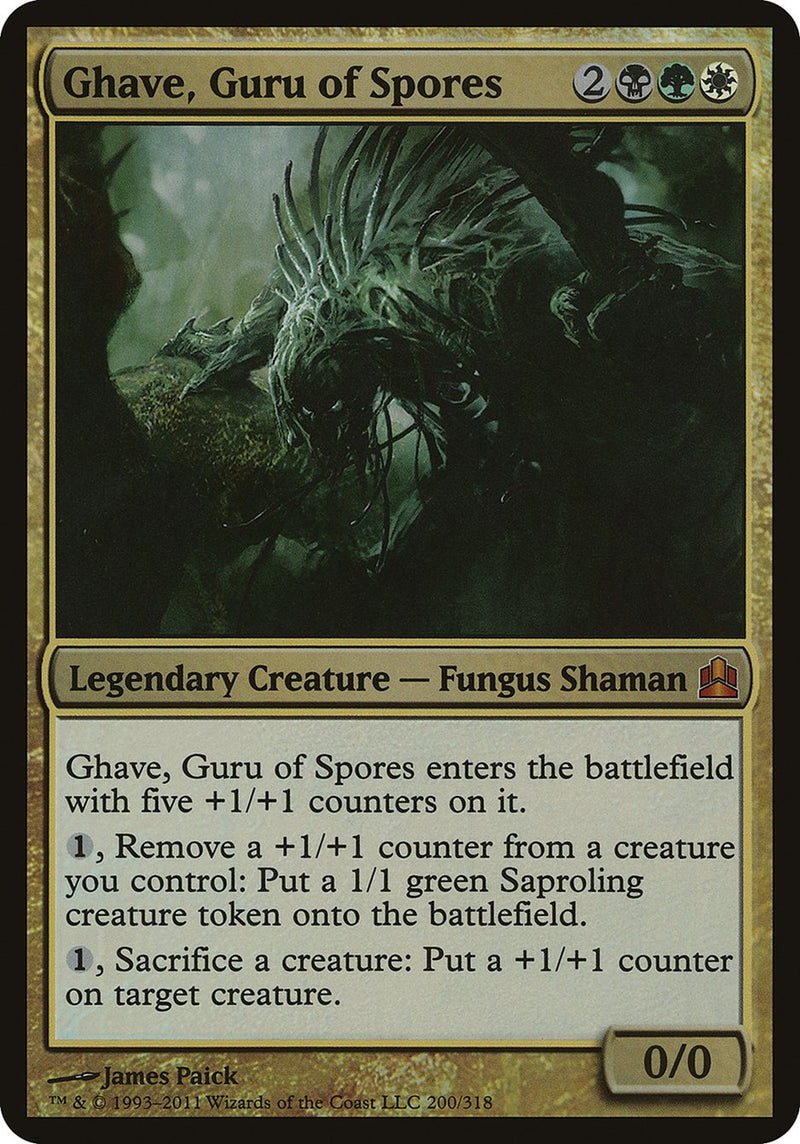 Ghave, Guru of Spores (Oversized) [Commander 2011 Oversized] - The Mythic Store | 24h Order Processing