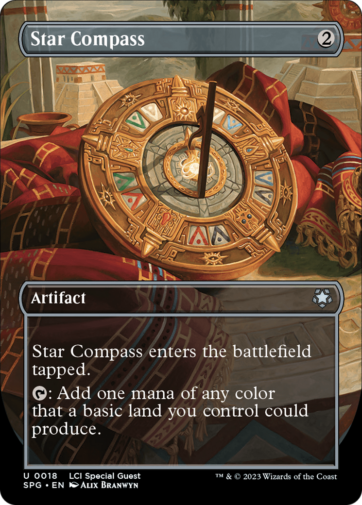 Star Compass (Borderless) [The Lost Caverns of Ixalan Special Guests] - The Mythic Store | 24h Order Processing