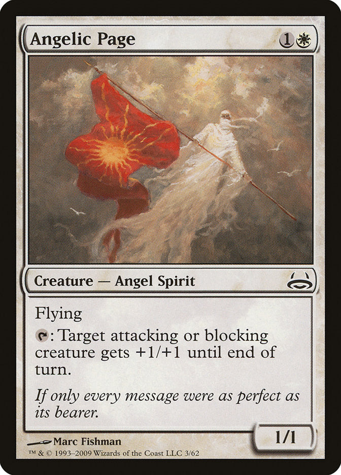 Angelic Page [Duel Decks: Divine vs. Demonic] - The Mythic Store | 24h Order Processing