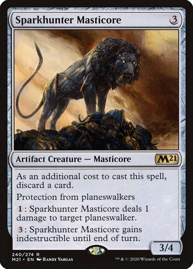 Sparkhunter Masticore [Core Set 2021] - The Mythic Store | 24h Order Processing