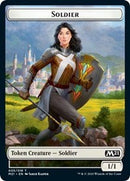 Soldier // Weird Double-Sided Token [Core Set 2021 Tokens] - The Mythic Store | 24h Order Processing