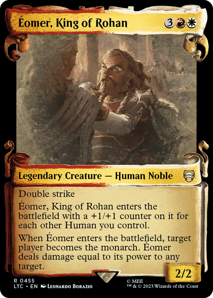 Eomer, King of Rohan [The Lord of the Rings: Tales of Middle-Earth Commander Showcase Scrolls] - The Mythic Store | 24h Order Processing