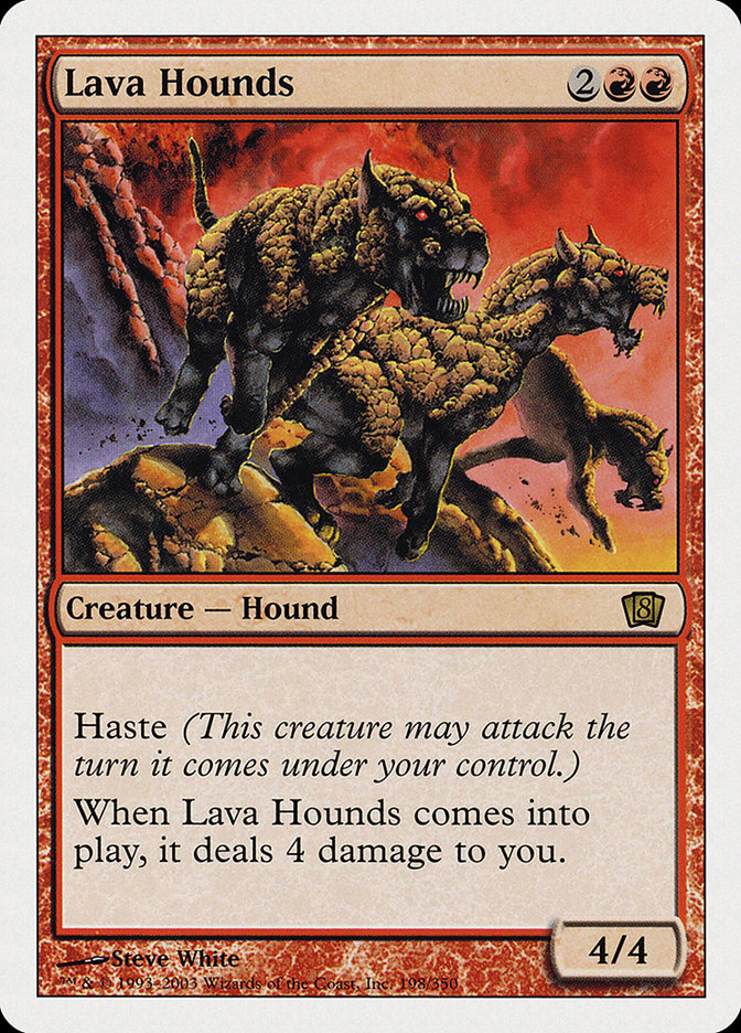 Lava Hounds [Eighth Edition] - The Mythic Store | 24h Order Processing